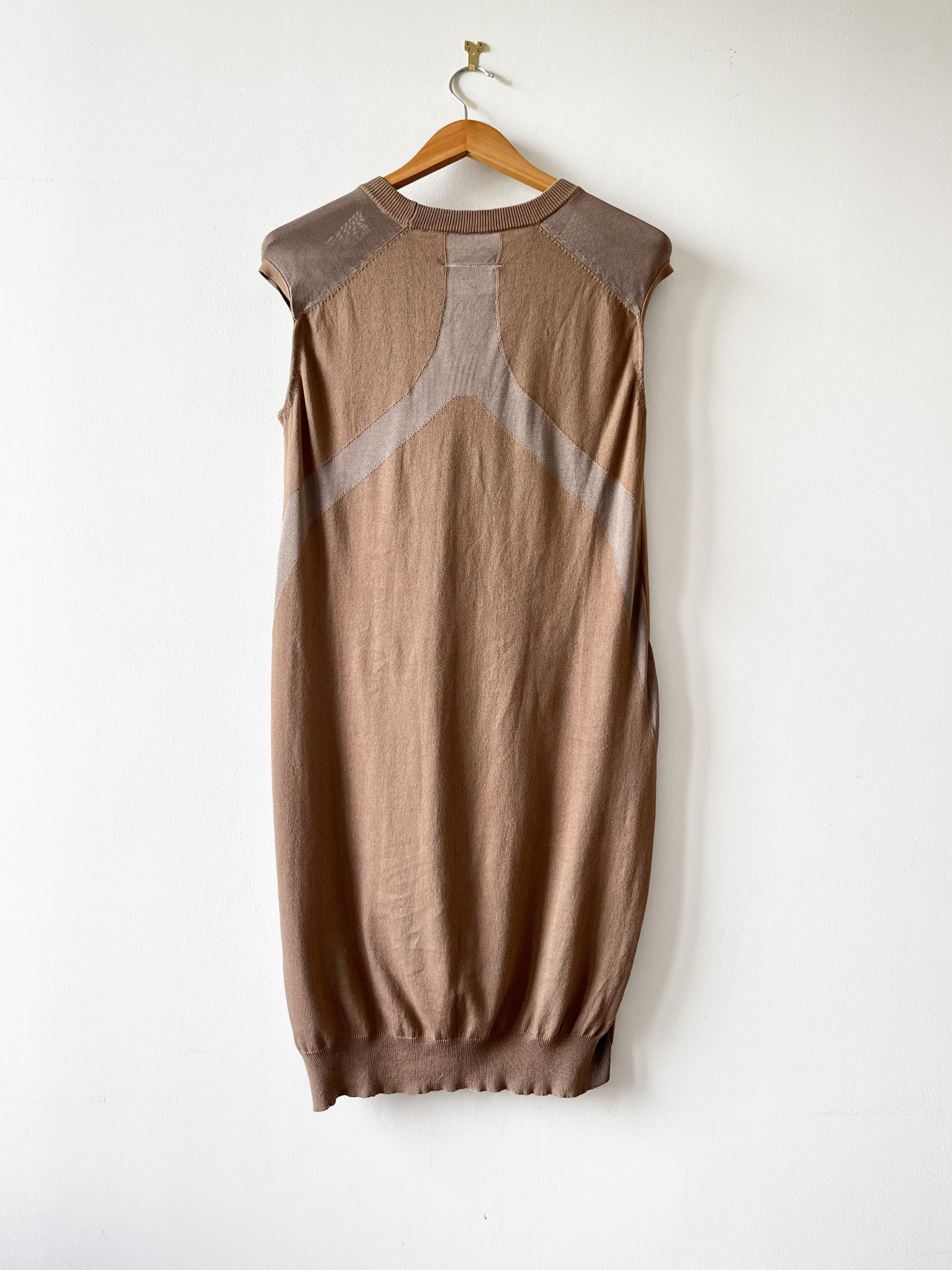 Maison Margiela MM6 Beige knit dress Size S / US 4 / IT 40 - 2 Thumbnail