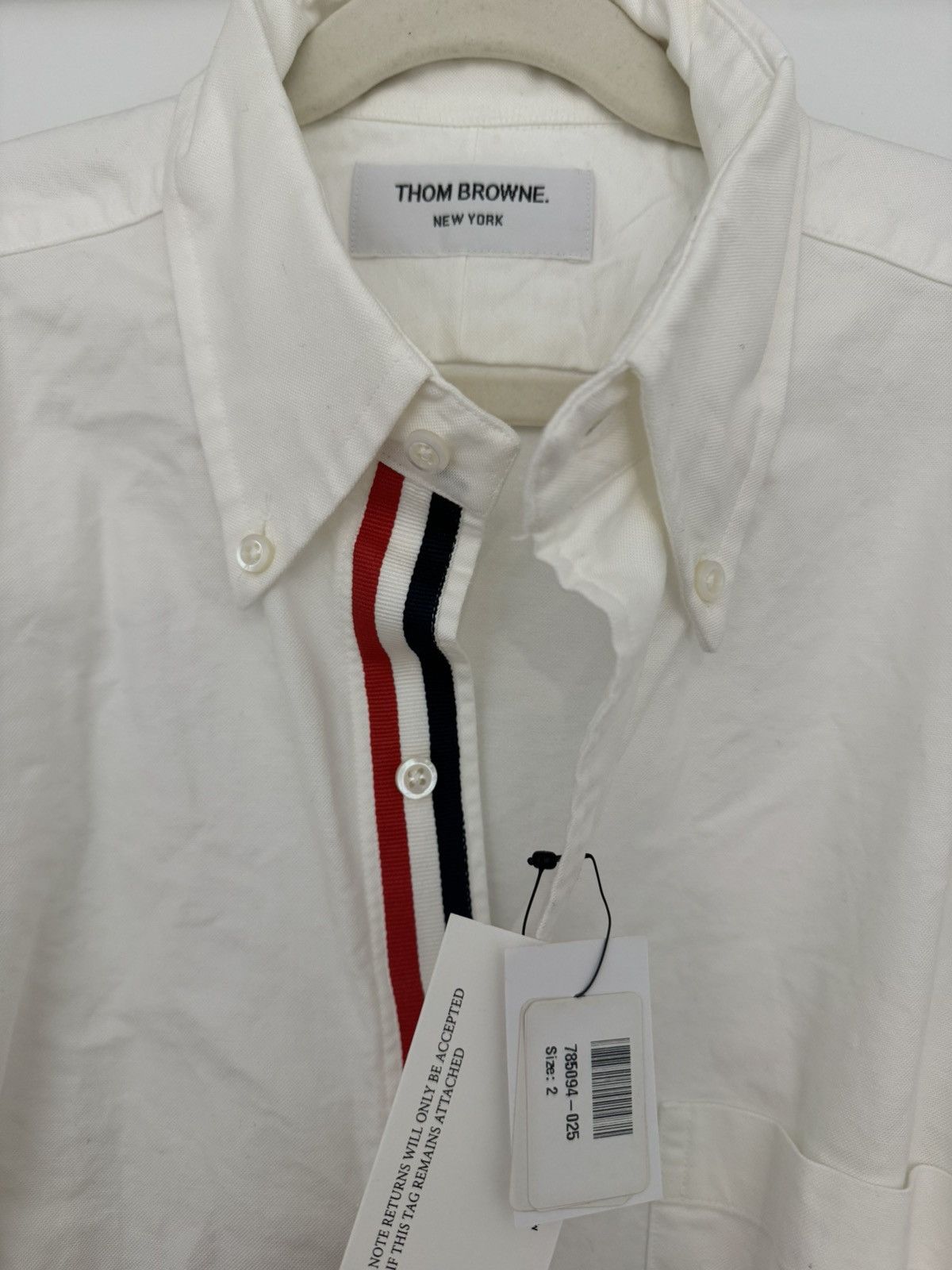 Thom Browne Thom Browne Oxford Shirt Brand New sz 2 M Size US M / EU 48-50 / 2 - 2 Thumbnail