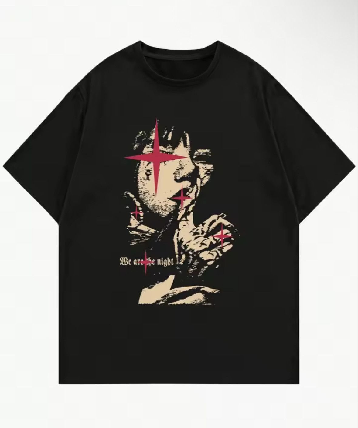 Other Y2K Streetwear Goth Fashion Black T-Shirt Punk Graphic Tees Size US XXL / EU 58 / 5 - 1 Thumbnail
