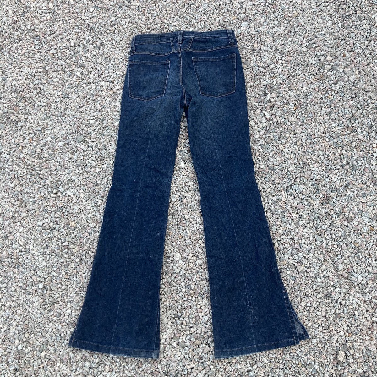 Marithe + Francois Girbaud DISTRESSED MARITHE FRANCOIS GIRBAUD BOOTCUT JEANS Size 27" / US 4 / IT 40 - 2 Thumbnail