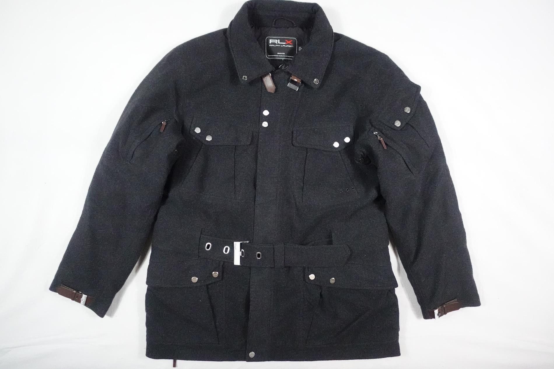 RLX Ralph Lauren RLX Ralph Lauren Jacket Coat Wool Gray Belted Utility L Size US L / EU 52-54 / 3 - 1 Thumbnail