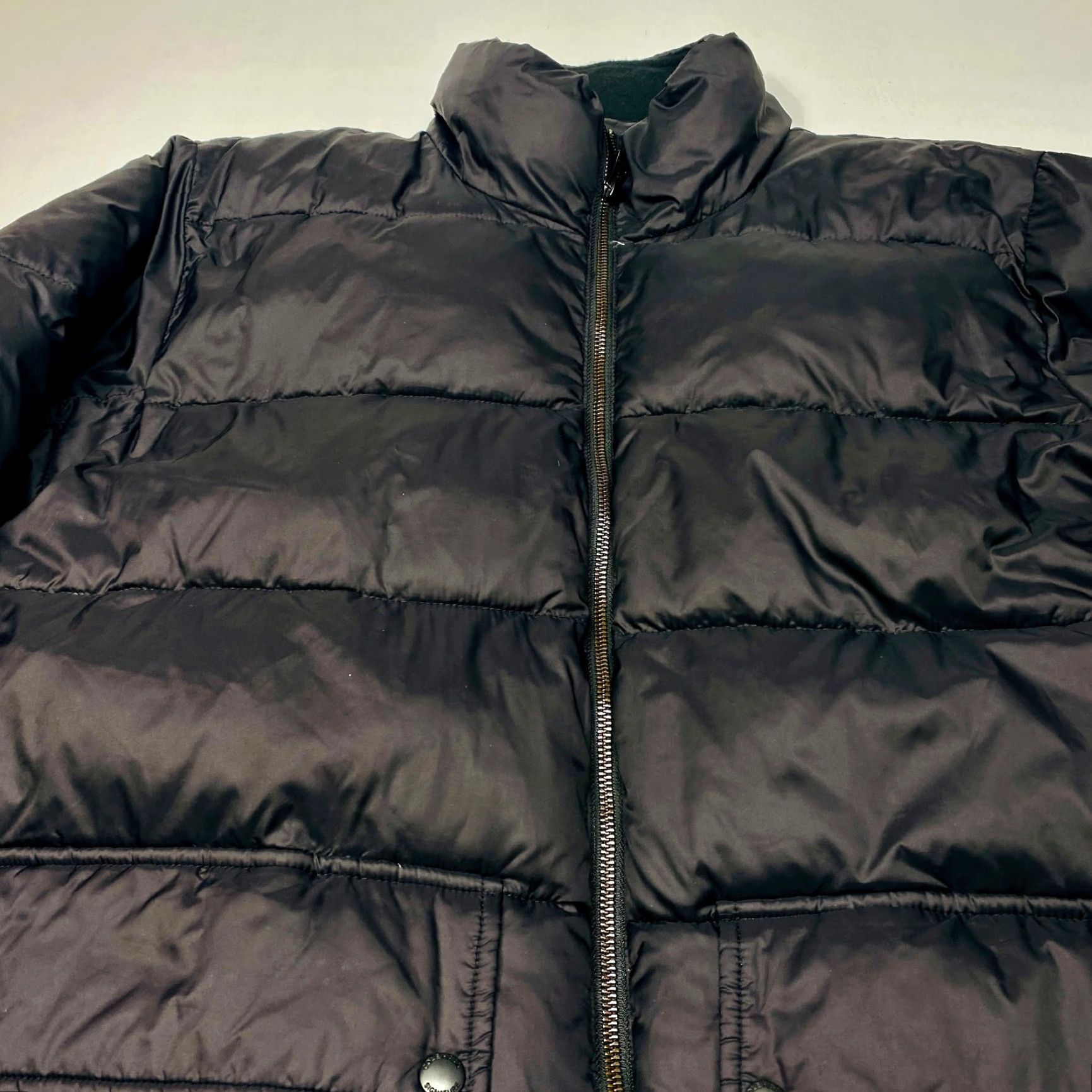 Cole Haan Cole Haan Signature Jacket Mens Medium Black Stand Collar Double Zip Up Size US M / EU 48-50 / 2 - 5 Thumbnail