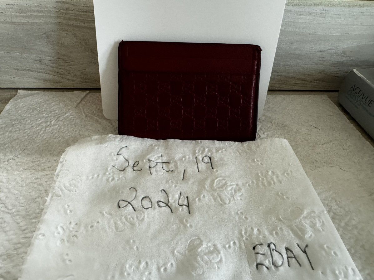 Gucci Gucci GG leather wallet Size ONE SIZE - 1 Thumbnail