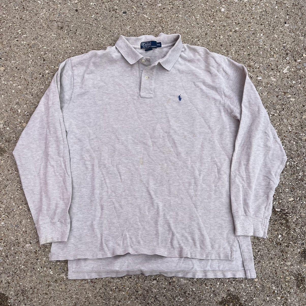 Polo Ralph Lauren × Ralph Lauren Vintage 90s Ralph Lauren Rugby Polo Size US XXL / EU 58 / 5 - 1 Thumbnail