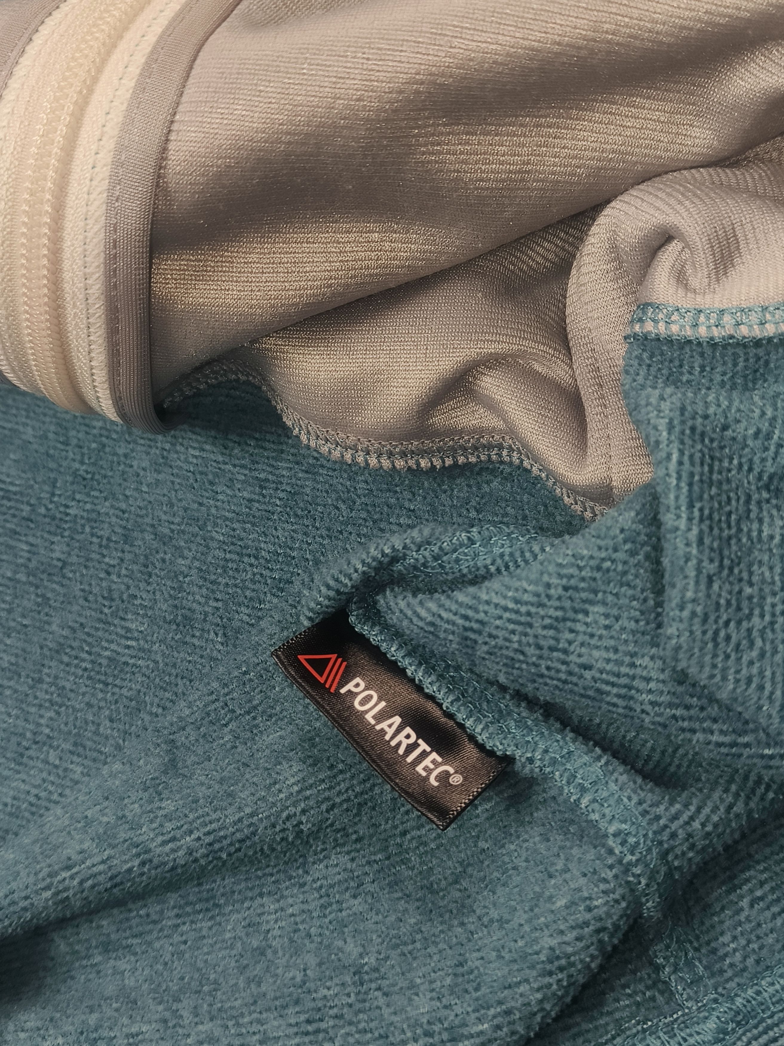 The North Face North Face Womens Mezzaluna Full Zip Teal Blue Fleece Hoodie Size L / US 10 / IT 46 - 3 Thumbnail