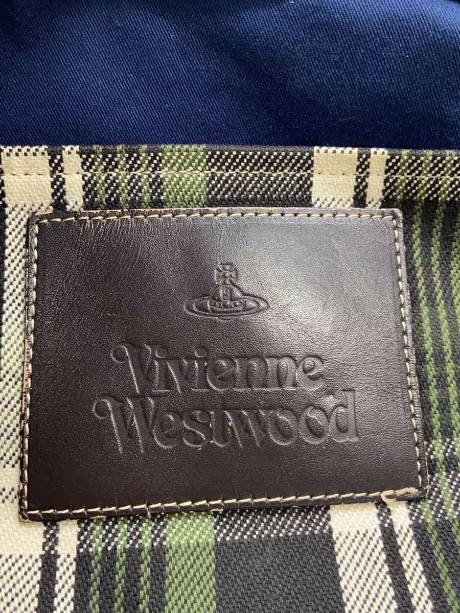 Vivienne Westwood Orb Logo Plaid Tote Bag Size ONE SIZE - 7 Thumbnail