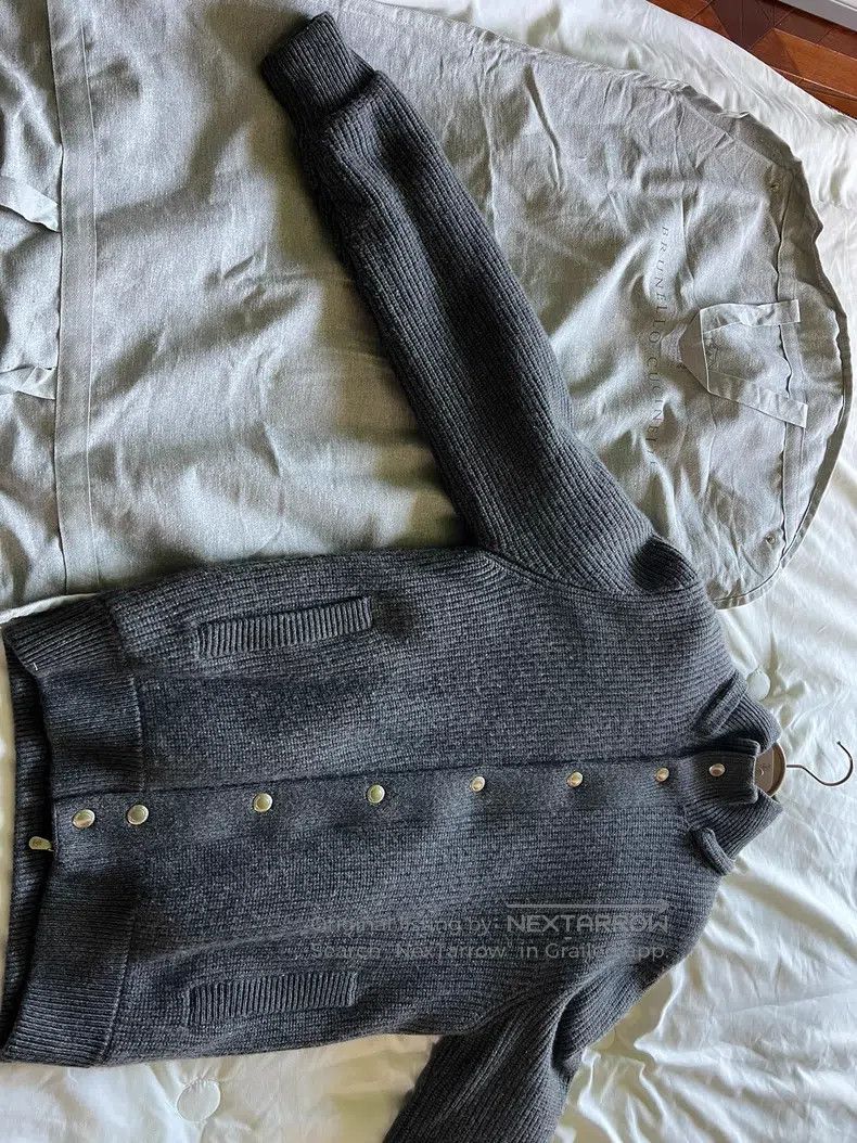 Brunello Cucinelli Brunello Cucinelli Down Jacket Cashmere Coat Size US M / EU 48-50 / 2 - 2 Thumbnail