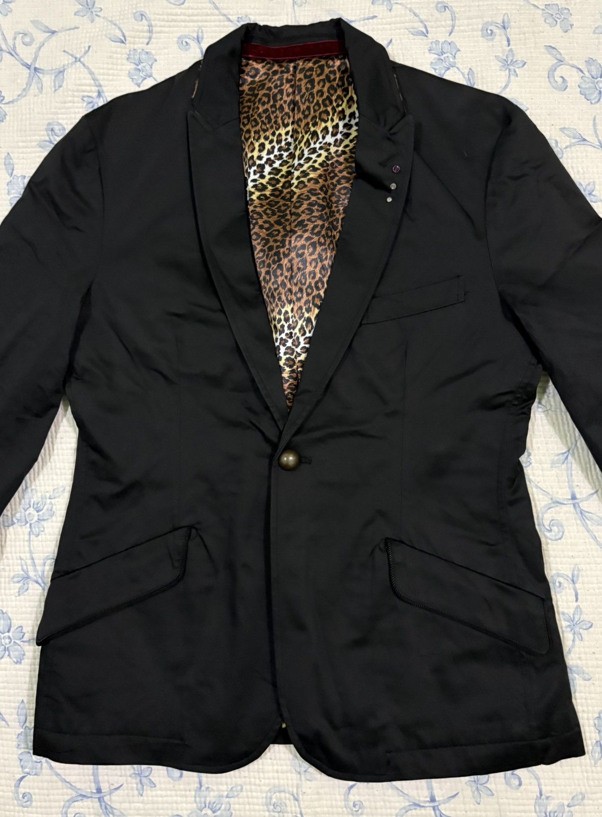 PPFM PPFM Coat Leopard Inner Inside Blazer Jacket Size US L / EU 52-54 / 3 - 4 Thumbnail