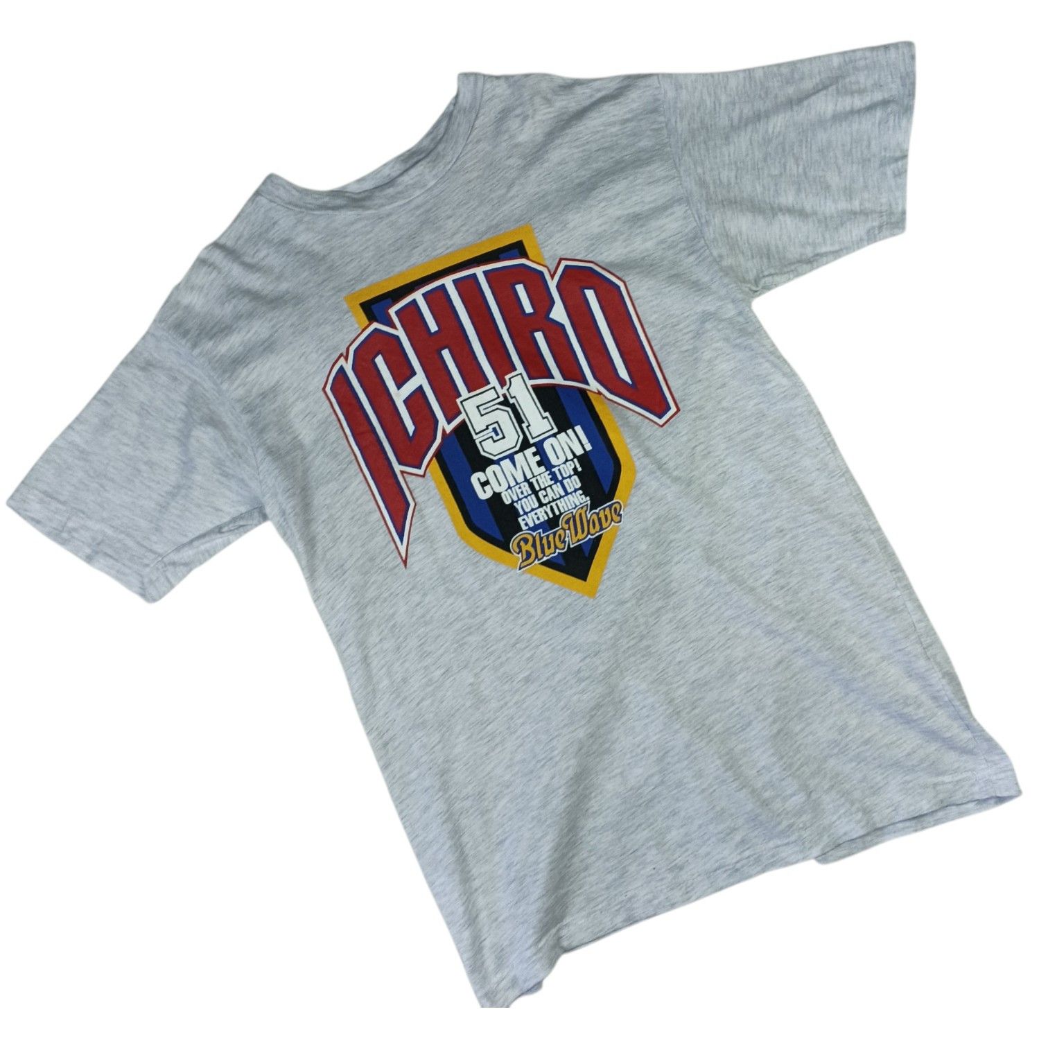 MLB Vintage MLB Ichiro 51 Suzuki Baseball Blue Wave T-Shirt Size US S / EU 44-46 / 1 - 3 Thumbnail