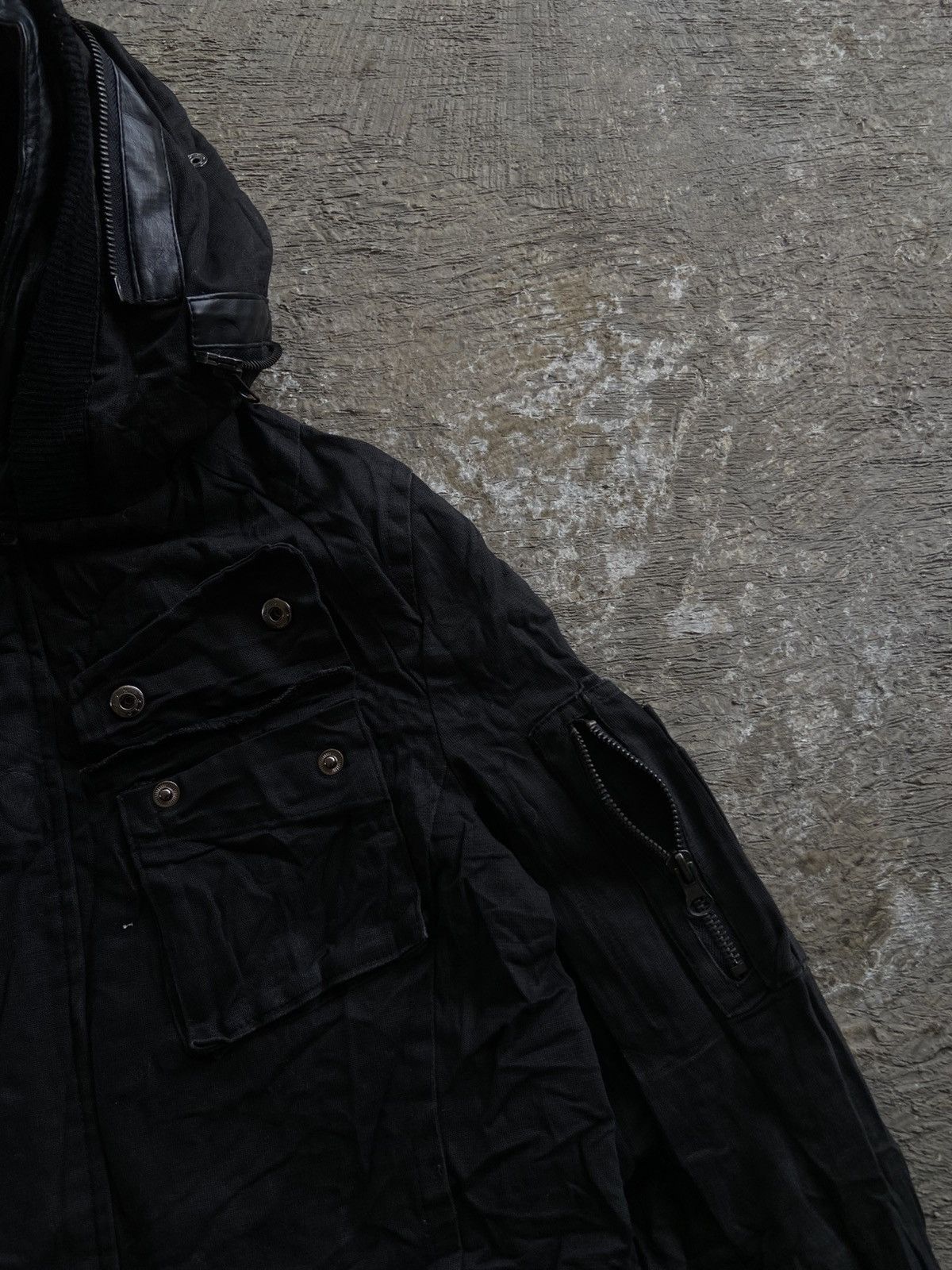 Le Grande Bleu (L.G.B.) 2000s Driving Roll - Cyber Apocalypse Lgb Style Bono Jacket Size US M / EU 48-50 / 2 - 11 Thumbnail
