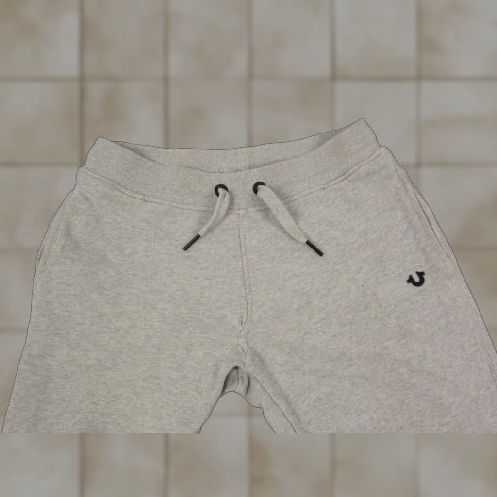 True Religion True Religion Sweatpants Mens L Gray Logo 90s Pockets Joggers Trackpants Casual Clothing Size US 33 - 1 Thumbnail