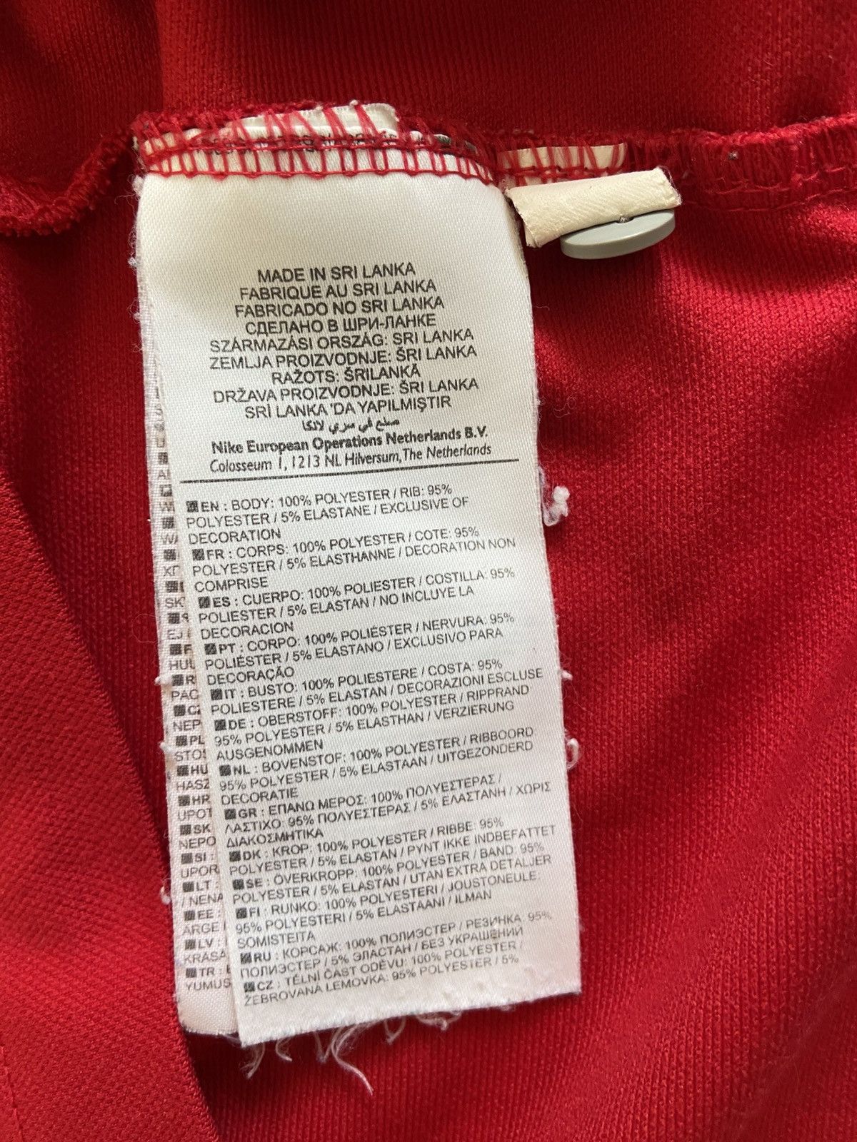Nike Vintage Nike Arsenal FC Polo Shirt Size US XXL / EU 58 / 5 - 8 Thumbnail