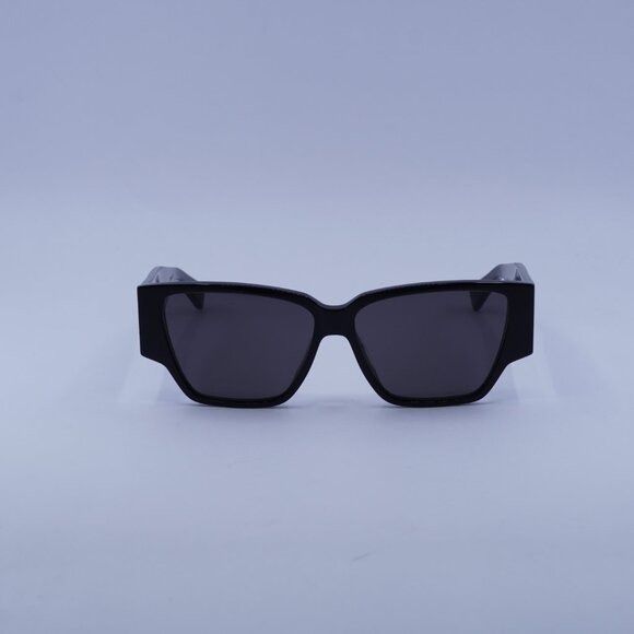 Bottega Veneta Bottega Veneta BV1285S 001 Sunglasses Black Square Frame Size ONE SIZE - 3 Thumbnail