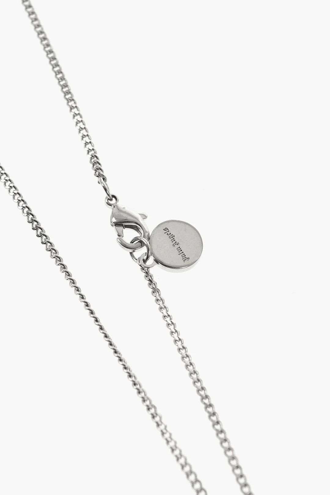 og1mm0326 Size: OS / Brass Chain Necklace in Sliver