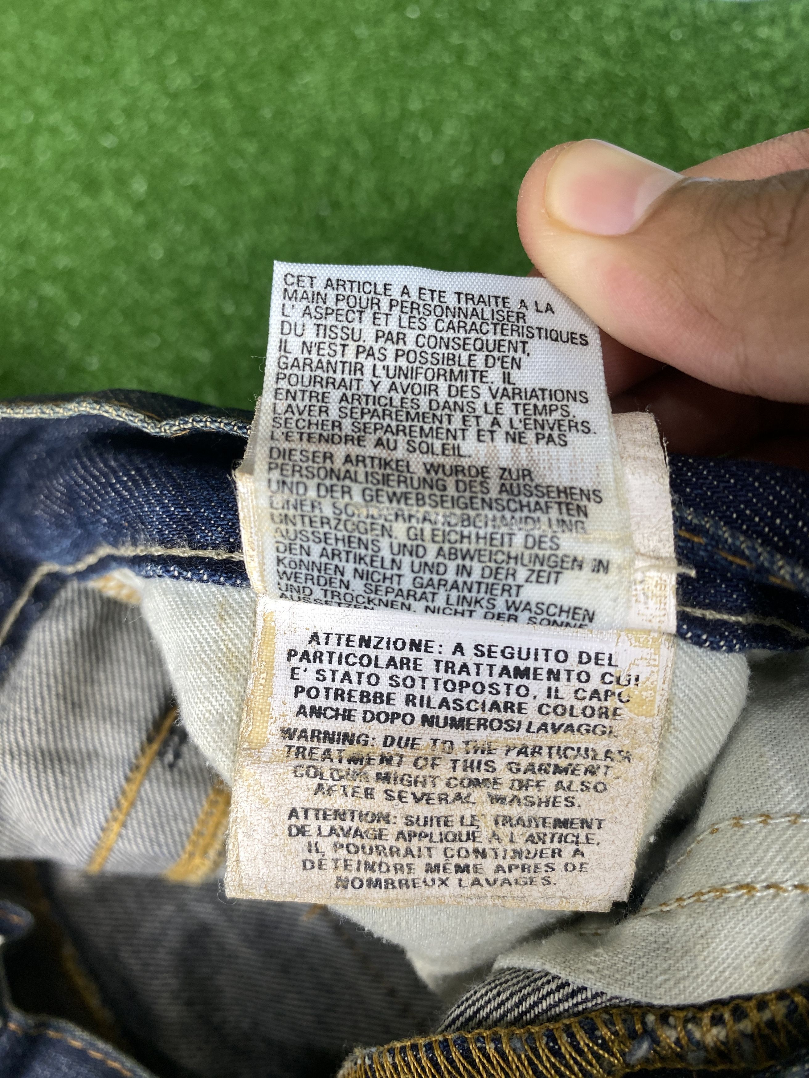 Replay Vintage Replay Faded Black Jeans CP0070 Size US 34 / EU 50 - 14 Thumbnail