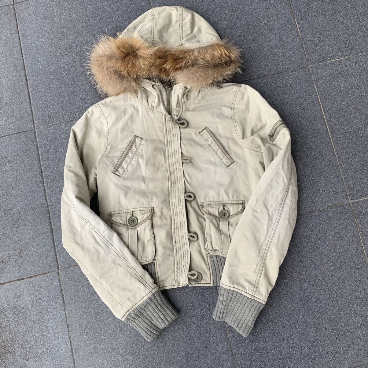 20471120 Abercrombie & FitchY2K faux fur jacket LGB Goa styled Size US L / EU 52-54 / 3 - 7 Thumbnail