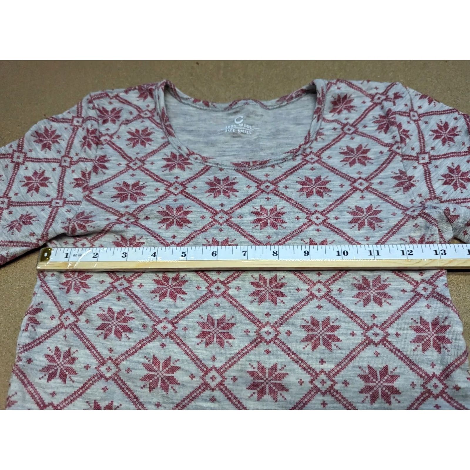 Layer 8 CUBUS Base Layer Shirt Womens Small Merino Running Sport Outdoor Mountain Shirt Size S / US 4 / IT 40 - 5 Thumbnail