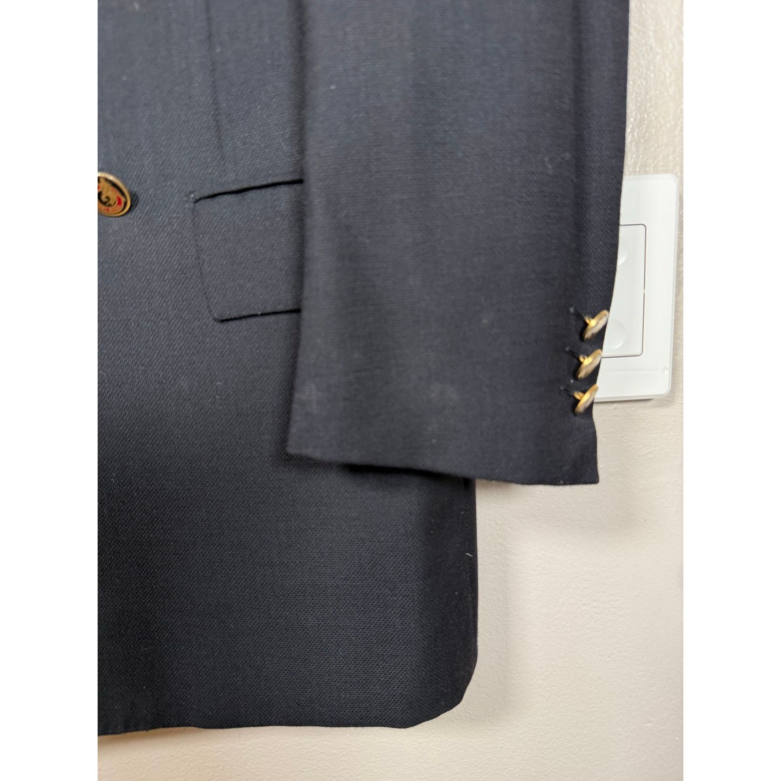 Stefano Ricci Stefano Ricci Bespoke Blazer w/gold Brioni Polo Buttons 46IT Size 36S - 6 Thumbnail