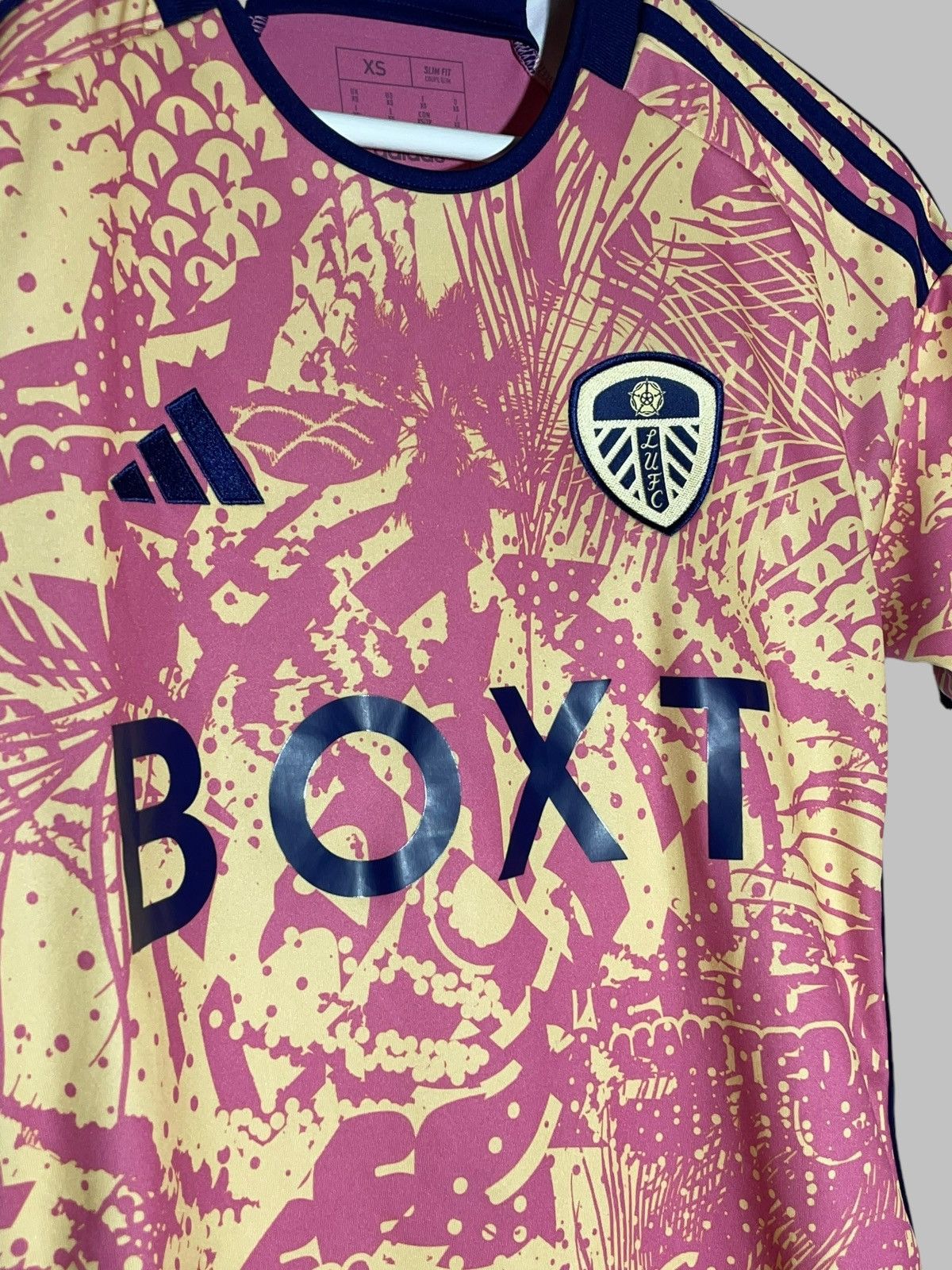 Adidas #24 Georginio Leeds United 2023/24 Third Football Shirt Size US XS / EU 42 / 0 - 5 Thumbnail