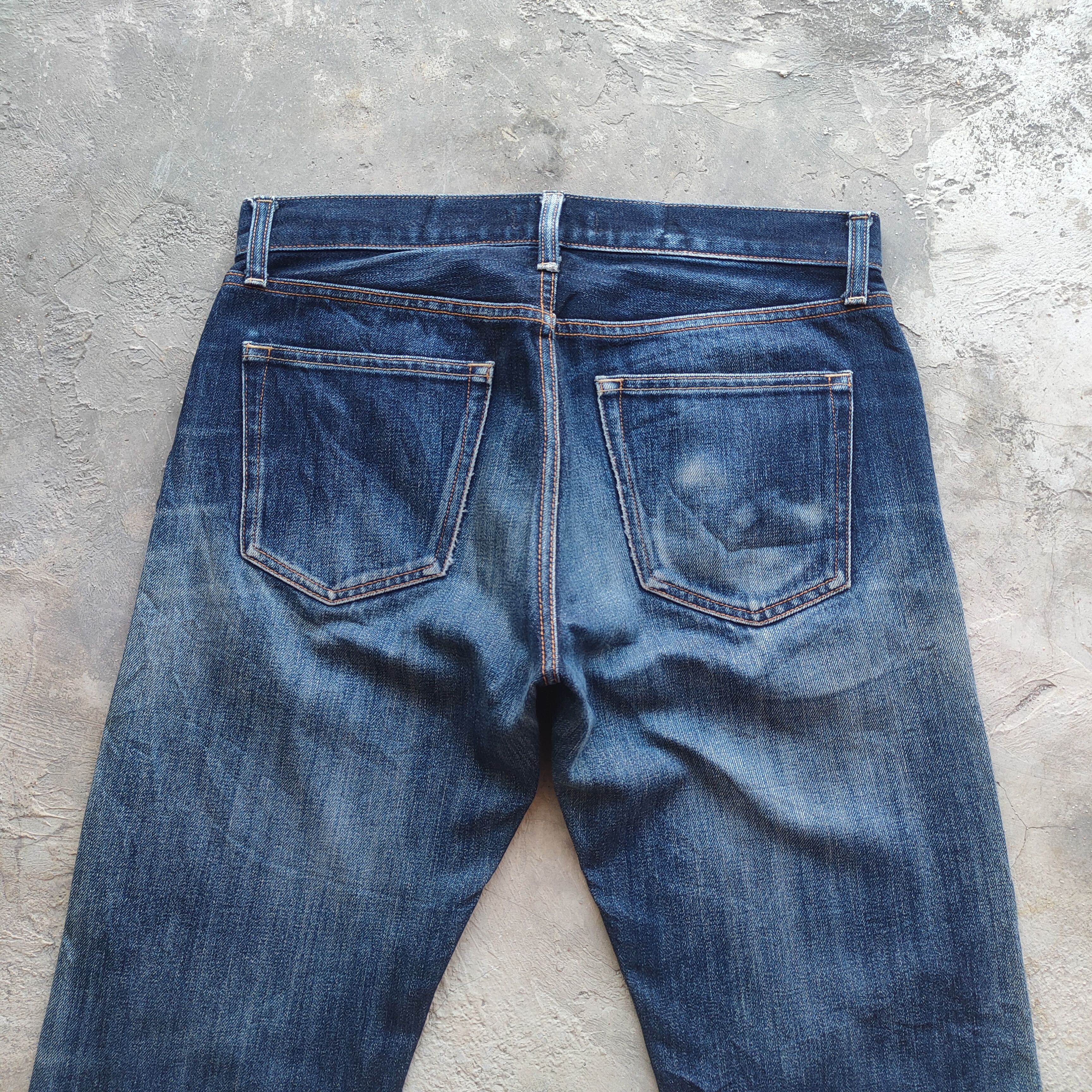 Japanese Brand W32 VINTAGE JAPANESE RUSTY MUD WASH RIPPEP JEANS DENIM PANTS Size US 32 / EU 48 - 9 Thumbnail