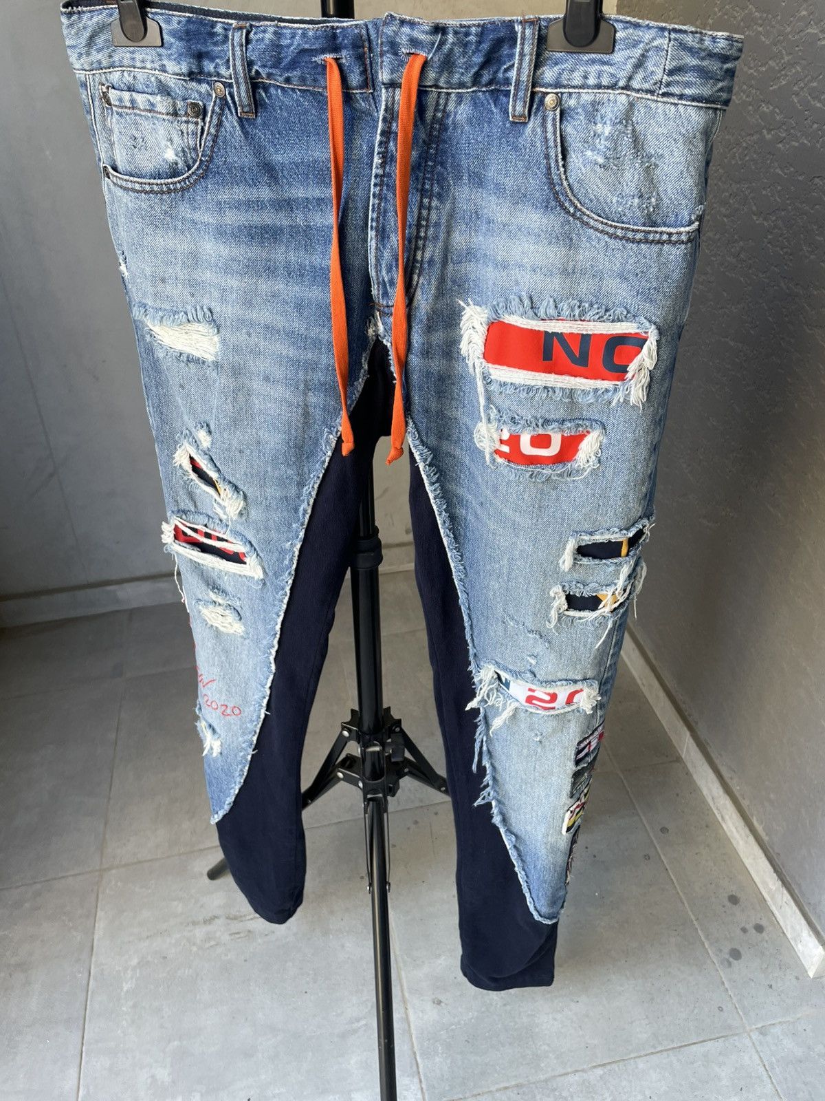 Greg Lauren × Paul & Shark Grag Lauren Paul Shark pants jeans Size US 34 / EU 50 - 2 Thumbnail