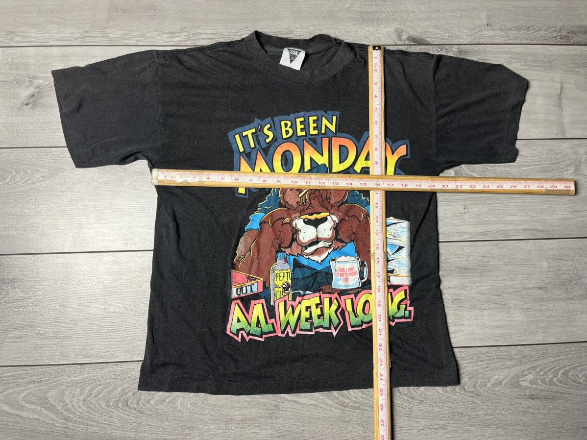 Band Tees Vintage Saturday’s Hero T Shirt Mondays Since Stitch Size US L / EU 52-54 / 3 - 6 Thumbnail