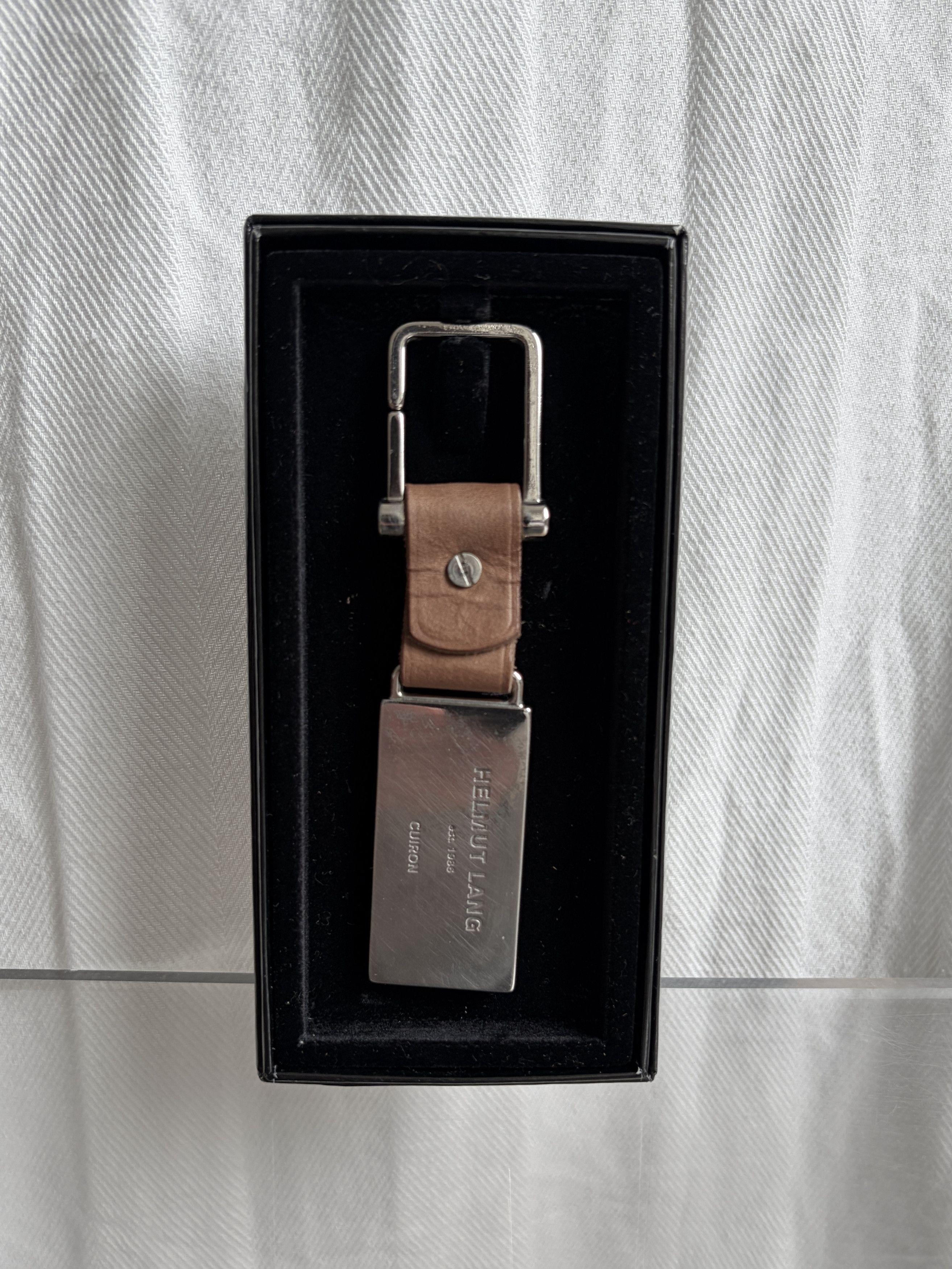 Helmut Lang 2000s Leather Key Chain Size ONE SIZE - 7 Thumbnail