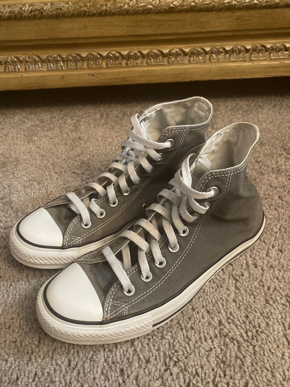 Converse Unisex Converse Chuck Taylor Allstar hi top shoes size 7M/9W Size US 7 / EU 40 - 24 Thumbnail