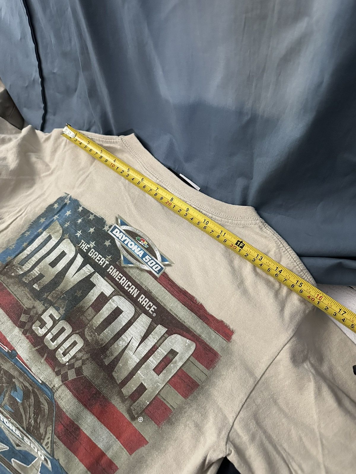 Other 🚨USA DAYTONA 500 AMERICAN RACE HASE VINTAGE TEE BIG LOGO Size US S / EU 44-46 / 1 - 15 Thumbnail