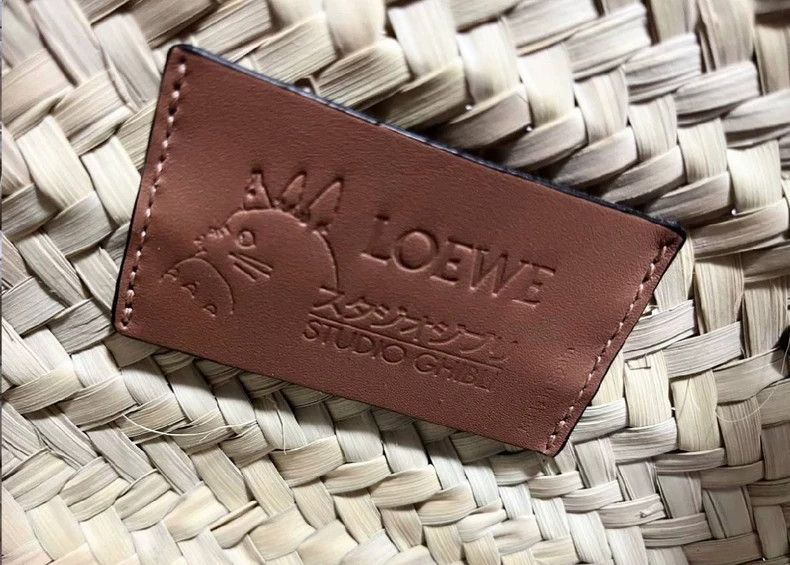 Loewe LOEWE size os Dragon Cat and Ghibli co-branded woven basket Size ONE SIZE - 4 Thumbnail