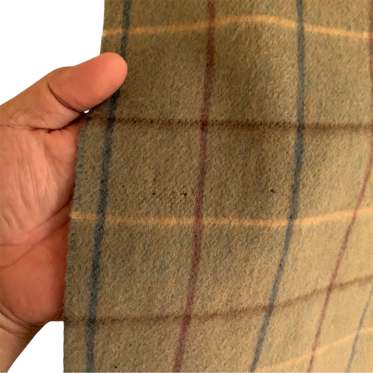 Burberry Vintage Burberrys Nova Check Cashmere Scarf Size ONE SIZE - 6 Thumbnail