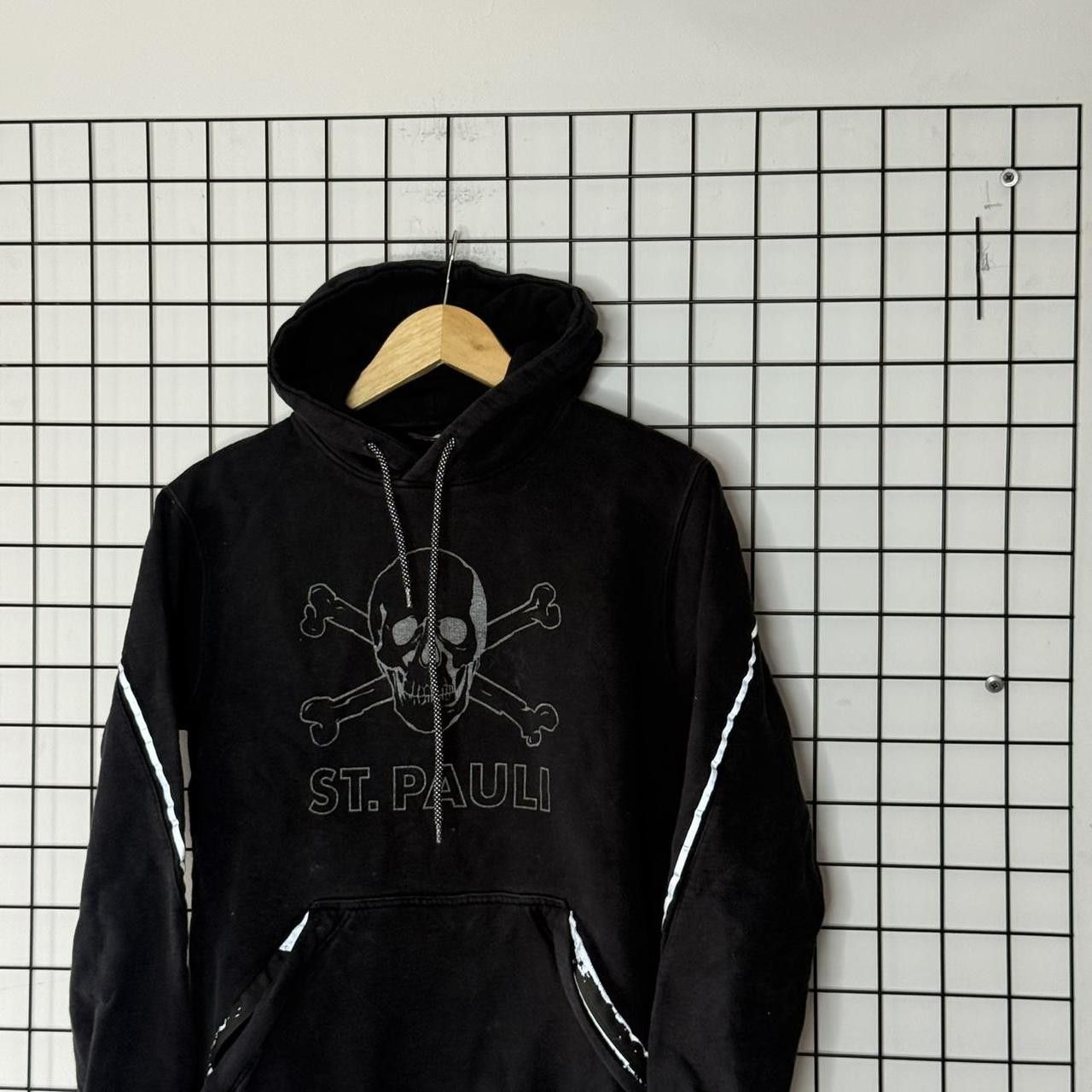 Vintage St Pauli Hoodie Black Vintage 90s Retro Size US M / EU 48-50 / 2 - 4 Thumbnail