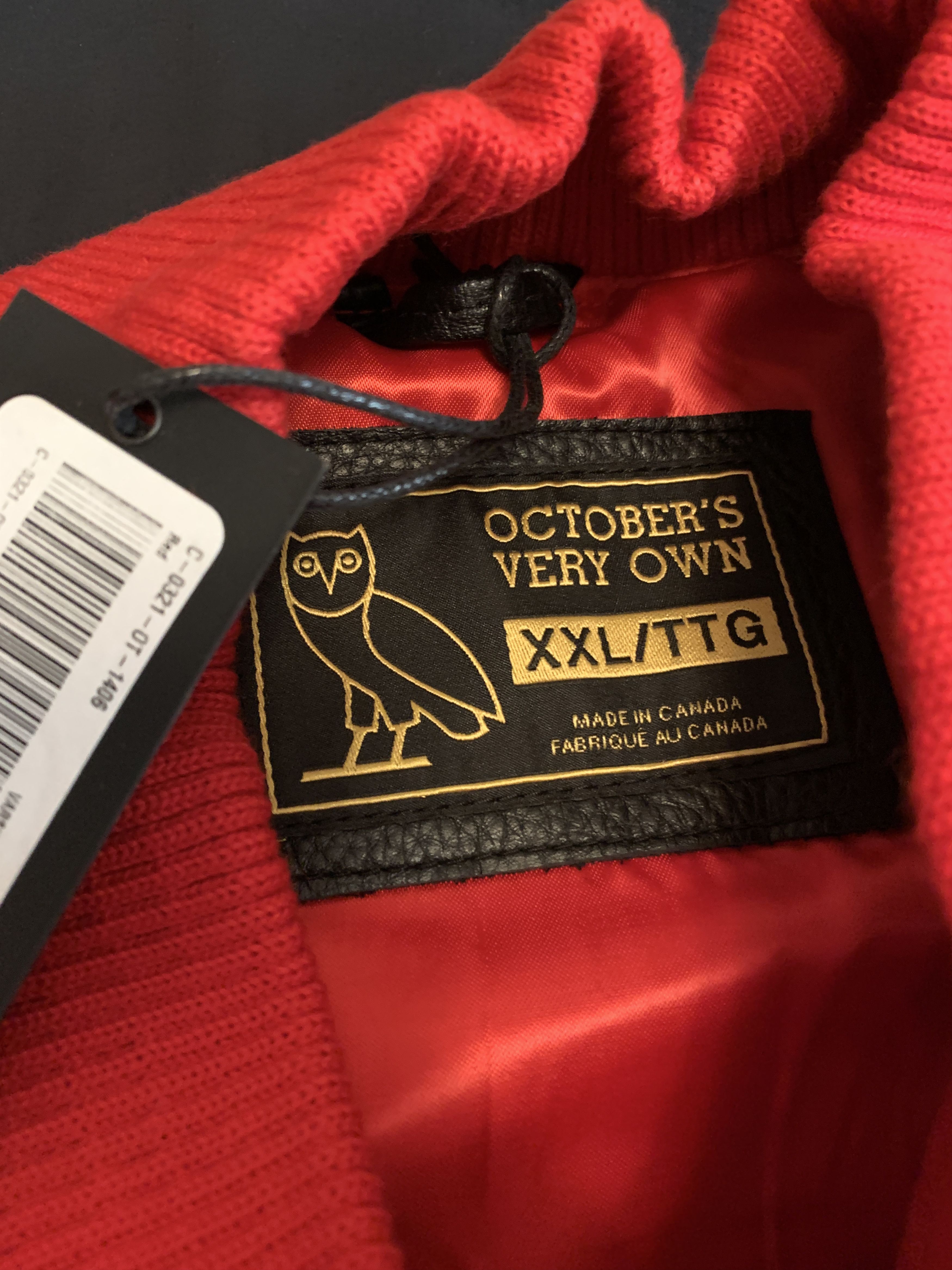 Drake OVO X NBA BULLS VARSITY JACKET Size US XXL / EU 58 / 5 - 15 Thumbnail