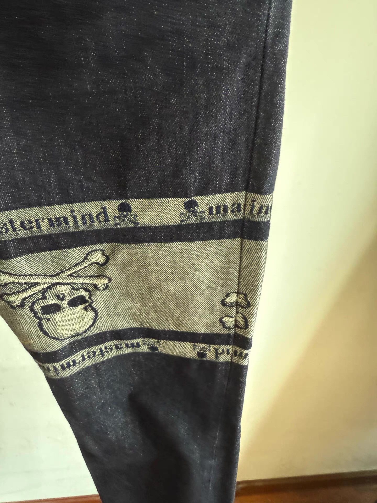 Mastermind Japan Mastermind Japan Silver Thread Double-Waist Jeans Q17 Size US 34 / EU 50 - 5 Thumbnail