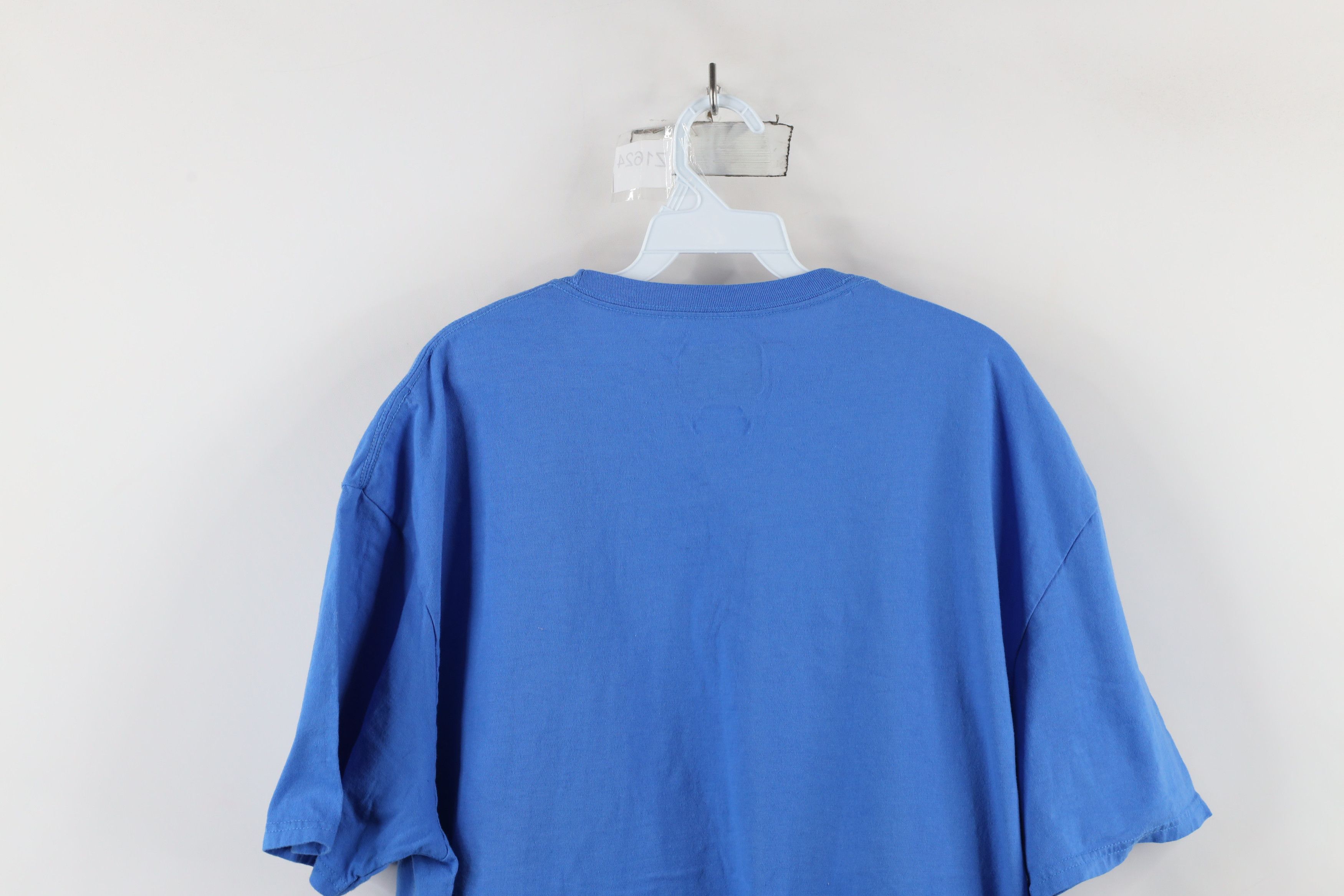 Vintage Fanatics North Champions Detroit Lions Football T-Shirt Blue Size US XXL / EU 58 / 5 - 14 Thumbnail