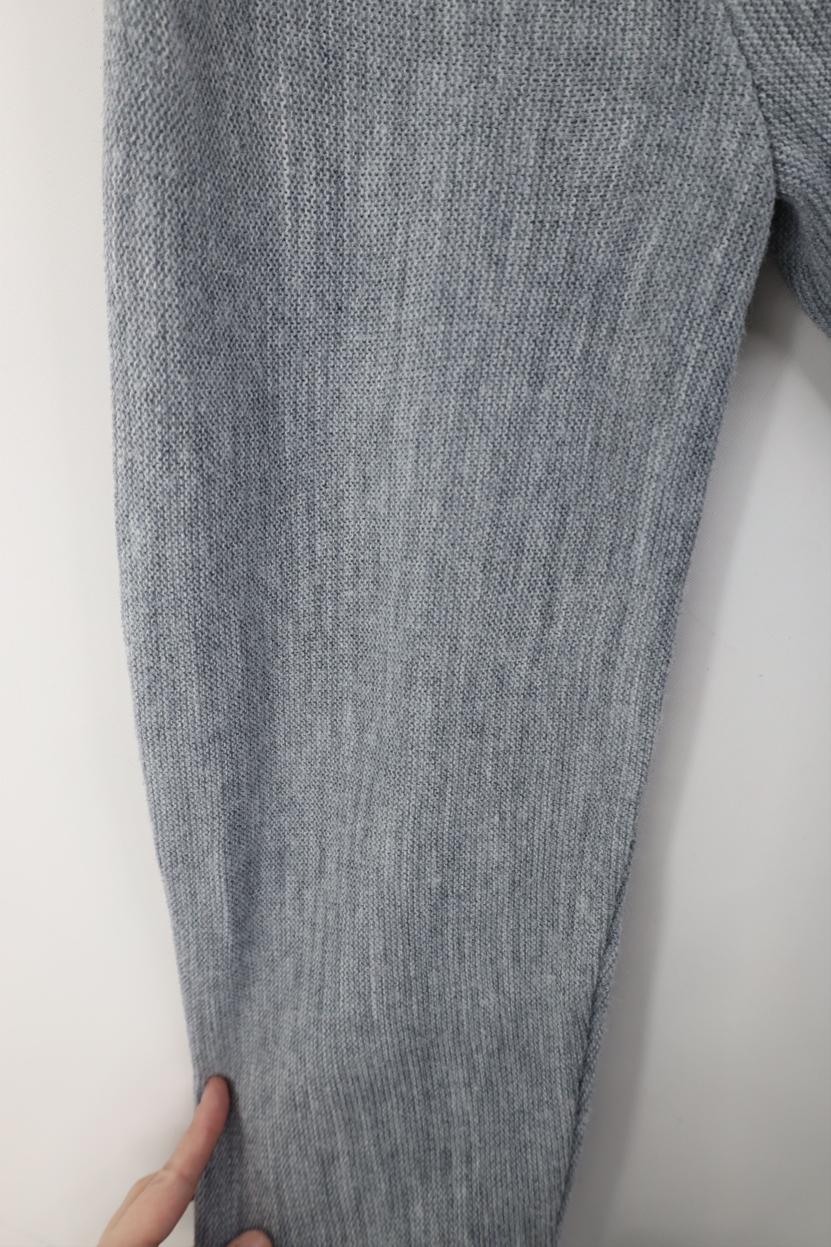 Vintage Vintage 70s Streetwear Cobain Knit Cardigan Sweater Gray USA Size US XXL / EU 58 / 5 - 5 Thumbnail