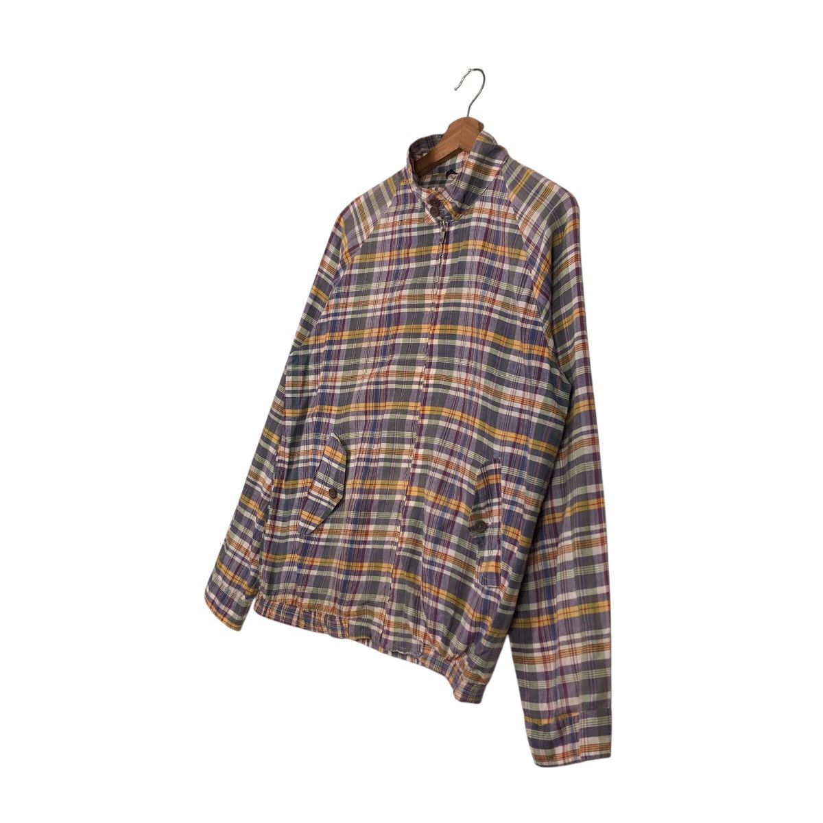 Japanese Brand × Vintage 📌Vintage Bomber Jacket Tartan Design Issey Miyake Size US M / EU 48-50 / 2 - 8 Thumbnail