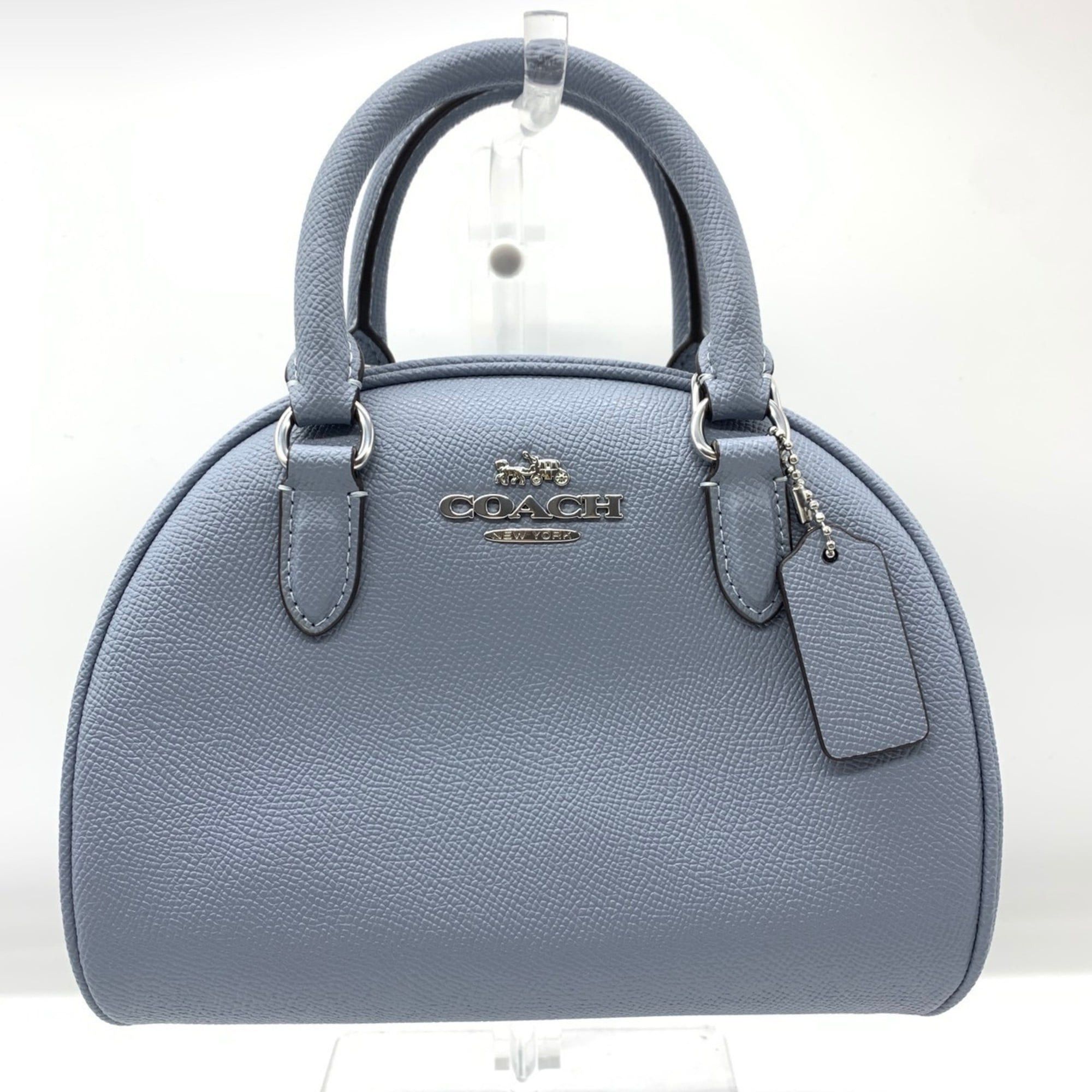 Coach Coach Sydney Satchel Bag in Grey Mist Leather, CM316 Size ONE SIZE - 1 Thumbnail