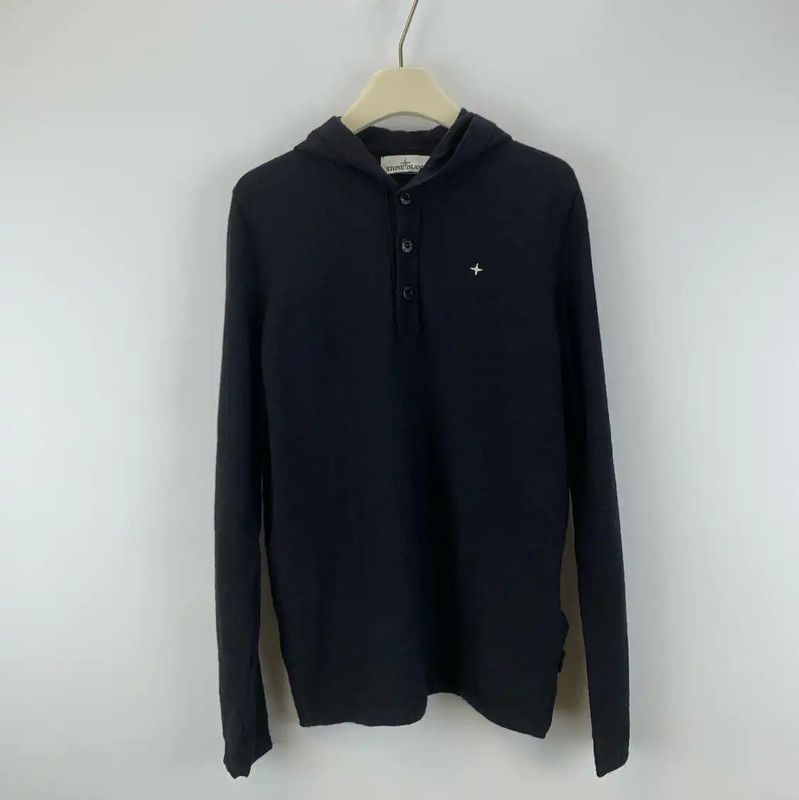 Stone Island Stone Island Black Wool Knit Pullover for Men 0089 Size US S / EU 44-46 / 1 - 1 Thumbnail