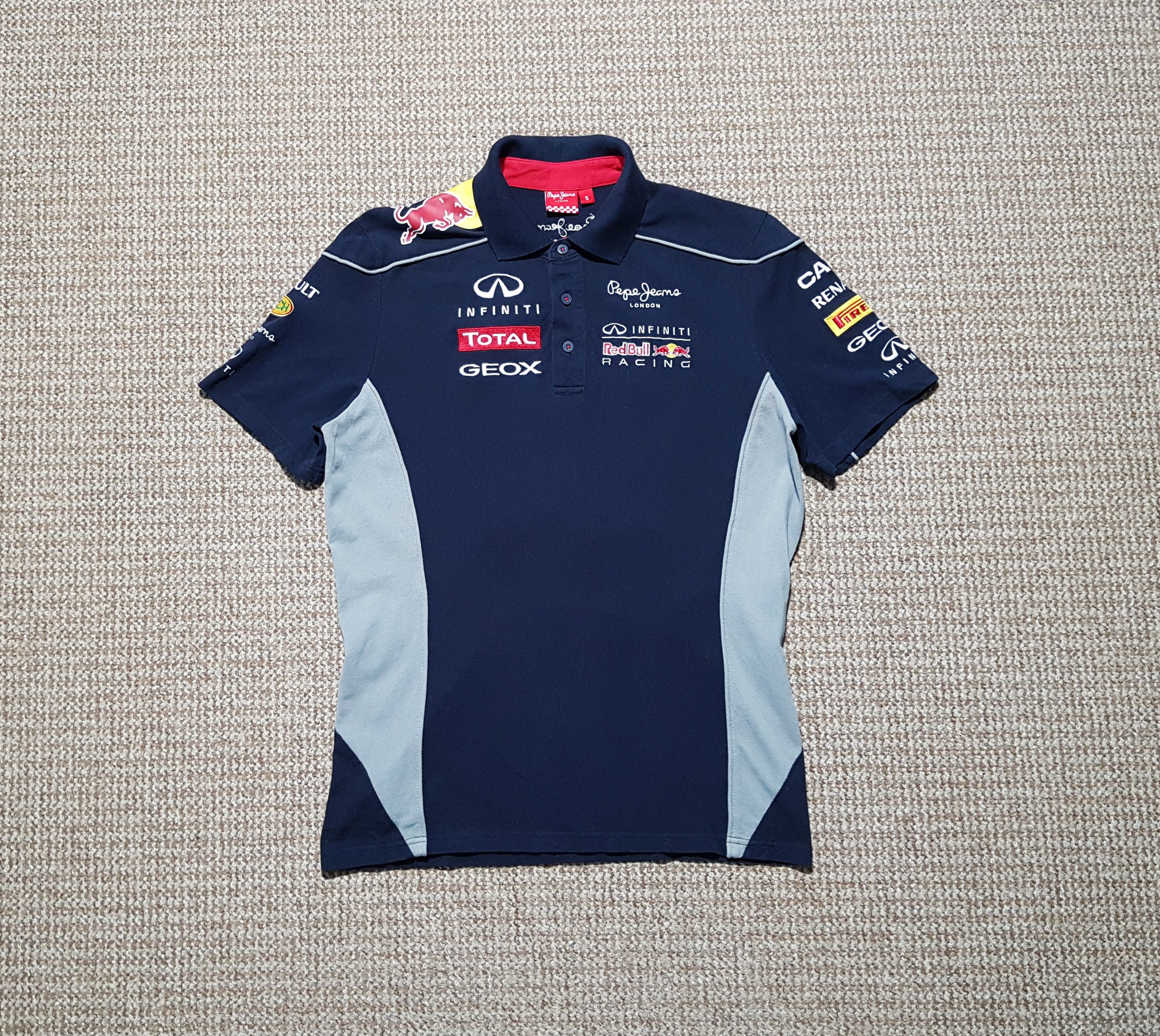 Pepe Jeans Infiniti Red Bull Racing Pepe Jeans Red Bull F1 Team Polo Size US S / EU 44-46 / 1 - 3 Thumbnail