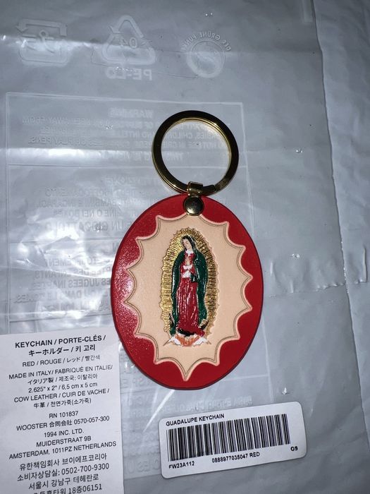 Supreme Guadalupe key chain | Grailed