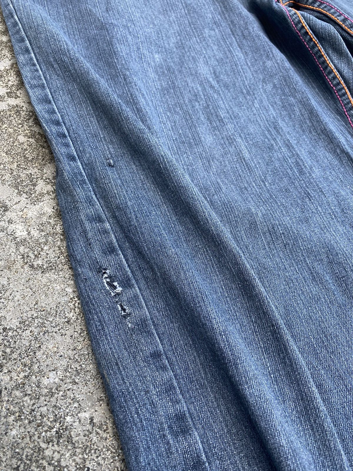 Coogi Vintage Y2K Coogi Colourful Embroidery Black Jeans Size US 37 - 17 Thumbnail