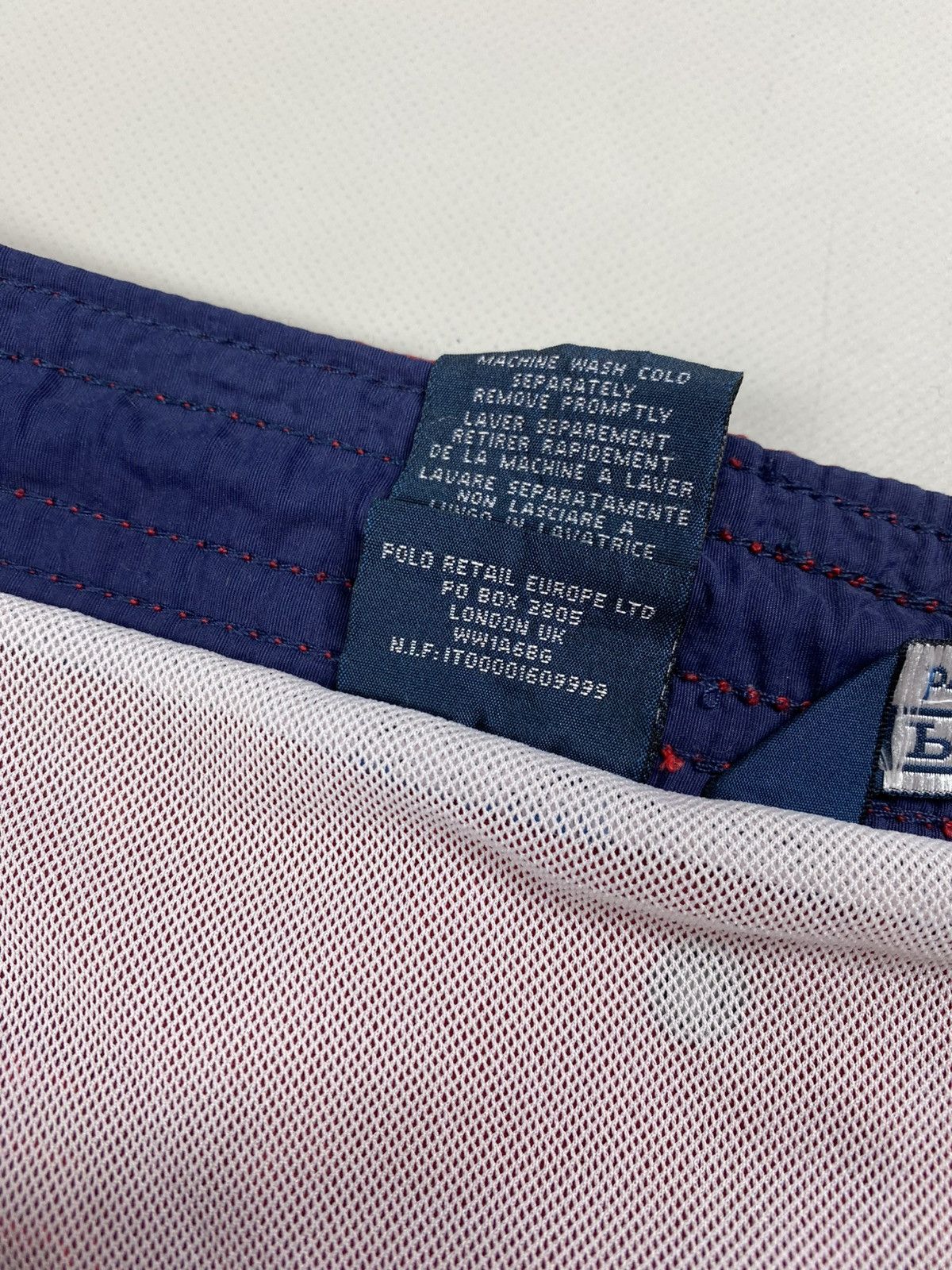 Polo Ralph Lauren Polo By Ralph Lauren Vintage Men’s Swimming Shorts Size XXL Size US 38 / EU 54 - 12 Thumbnail