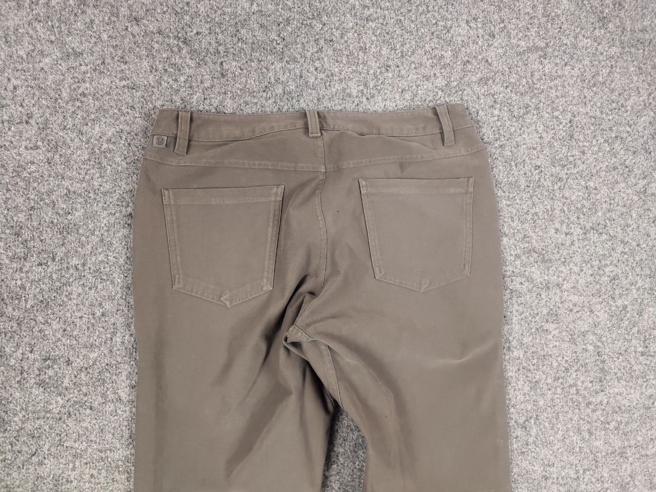 Lululemon Lululemon Design canvas mens beige Trouser Pants Size US 31 - 10 Thumbnail