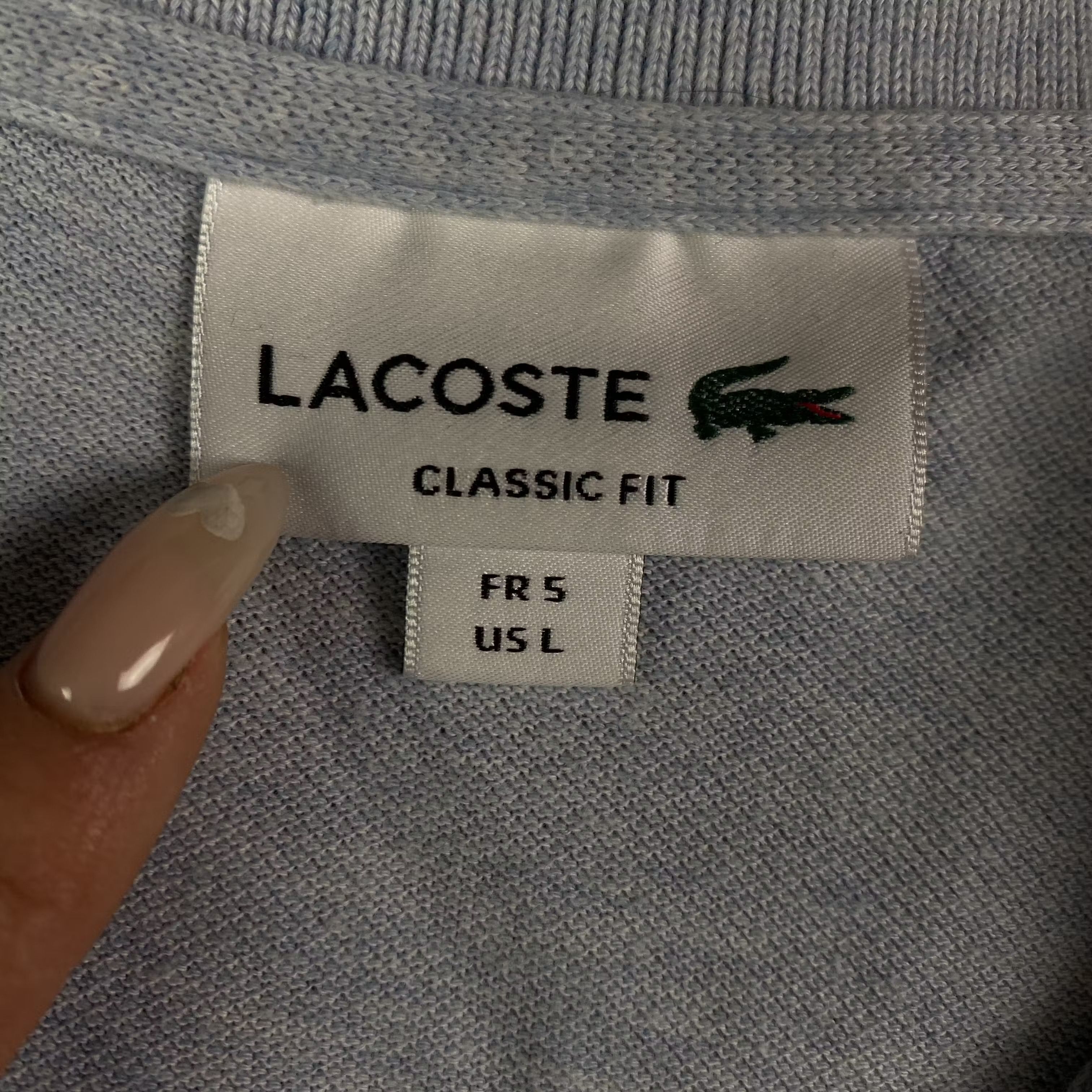 Lacoste Mens Polo T-Shirt Lacoste Size L Size US L / EU 52-54 / 3 - 4 Thumbnail