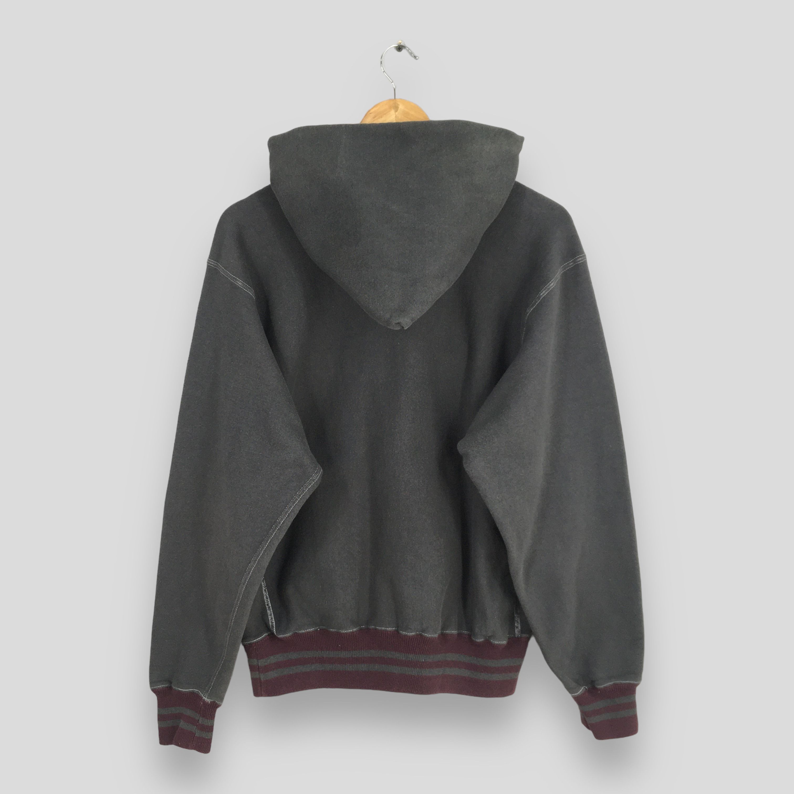 Champion × Vintage Vintage Champion Reverse Weave Black Hoodie Sweatshirt Large Size US L / EU 52-54 / 3 - 6 Thumbnail