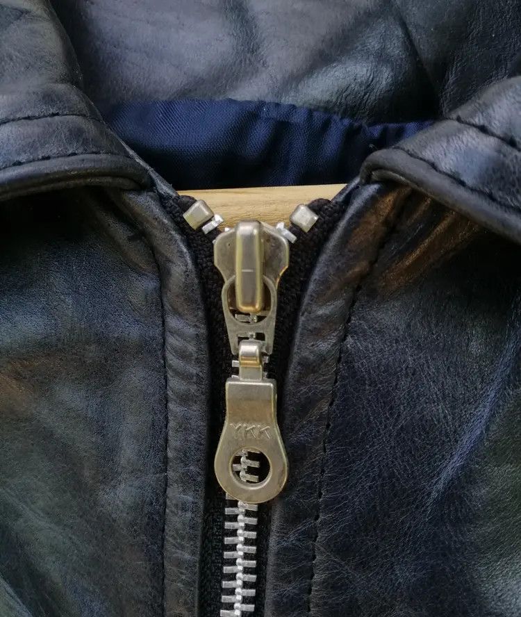 Genuine Leather Vintage RENEGADE Genuine Real Leather Jacket Size M / US 6-8 / IT 42-44 - 15 Thumbnail