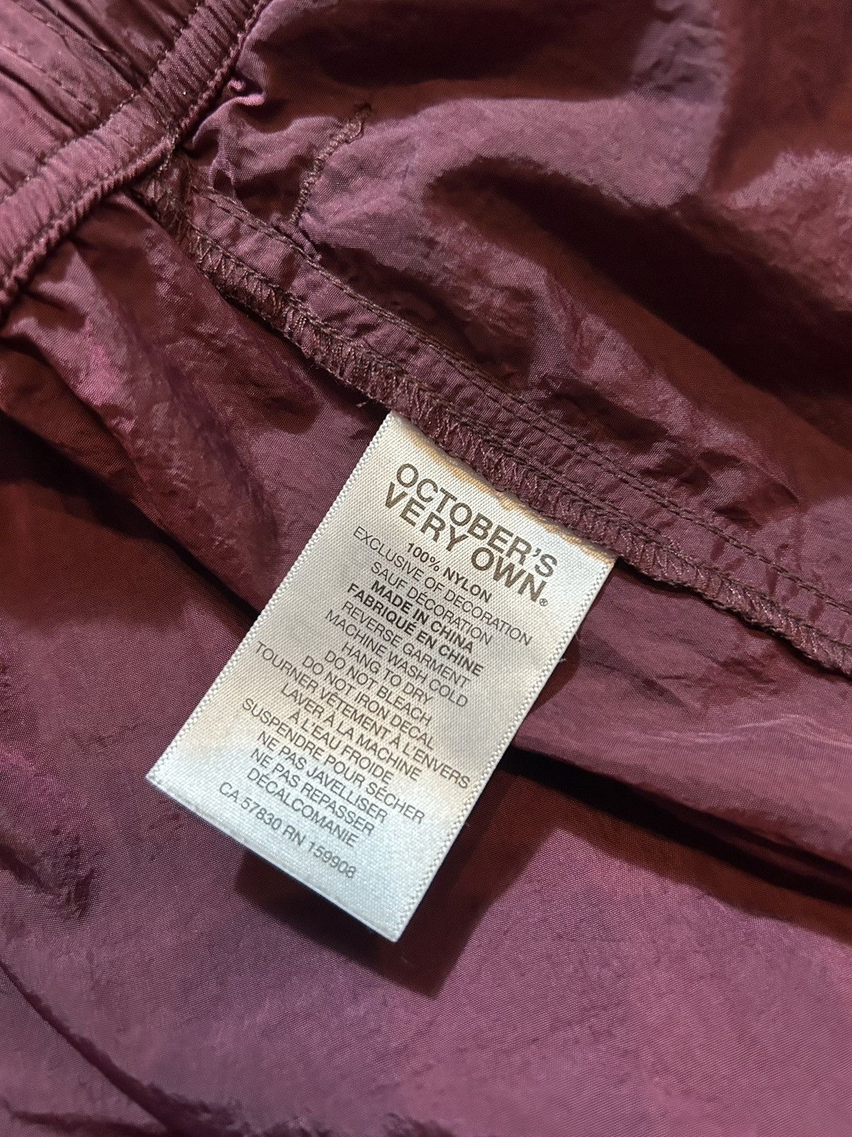 October's Very Own OVO Runner Nylon Shorts Size US 32 / EU 48 - 11 Thumbnail