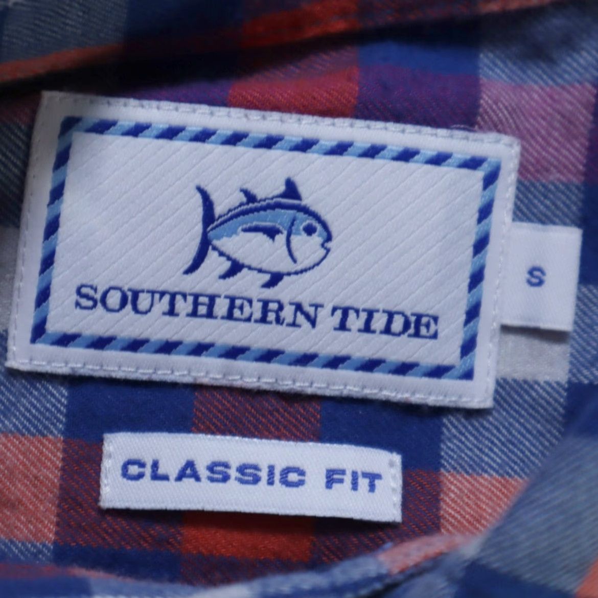 Southern Tide Southern Tide Shirt Plaid Long Sleeve Button Down Mens S Cotton Classic Fit Color Multi-Colored Size US S / EU 44-46 / 1 - 5 Thumbnail