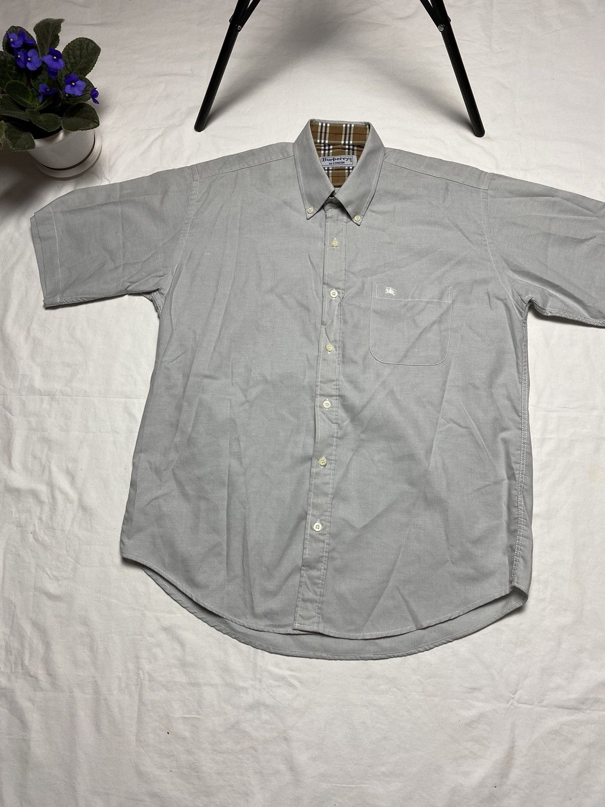 Burberry × Vintage Burberrys shirt vintage Size US XL / EU 56 / 4 - 1 Thumbnail